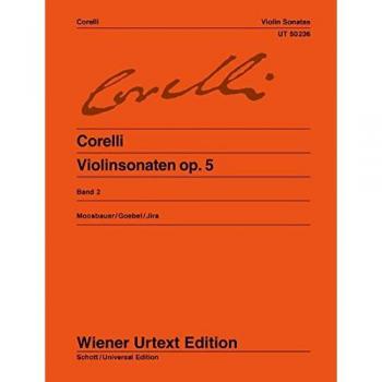Violinsonaten: Nach den Quellen. Band 2. op. 5. Violine und Klavier.