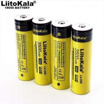 Batería LiitoKala Lii-35S 18650 3500mAh para proyectos DIY