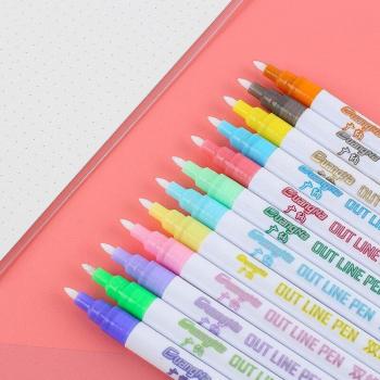 Dream Color 160 Outline Double Pen Set