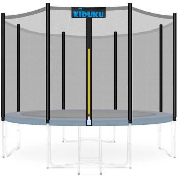 Kiduku – Filet de retenue 8 barres, 305 cm, sécurité trampoline