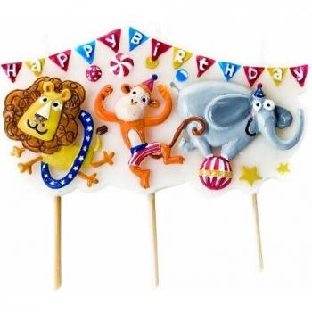 ColorSplash Candle Set – 8 Pieces