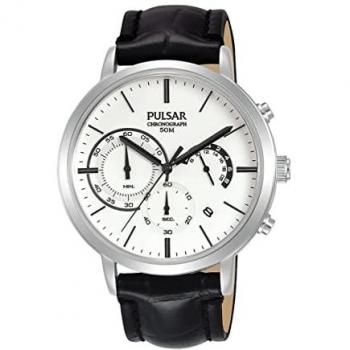 Pulsar PT3A71X1 klocka, herrmodell med läderarmband