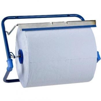 Funny AG-522 Wandhalter für Shop-Handtücher, Metallblau, Rollen bis 40 cm breit