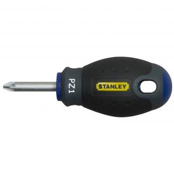 STANLEY® STA065408 FatMax® Stubby Screwdriver Pozidriv Tip PZ1 x 30mm