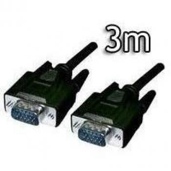 Biwond Cable de Video VGA 3 metros, conectores HDB15/M y M