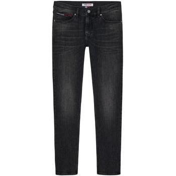 Taille haute jean noir Tommy Hilfiger DM0DM16641
