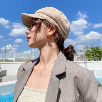 Ladies' Felt Octagonal Trilby Hat