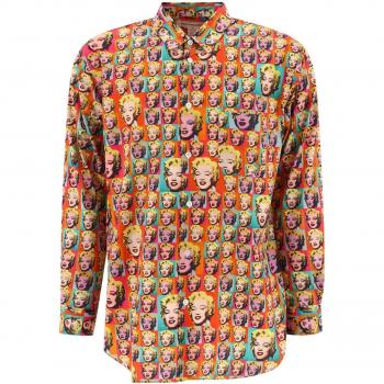 Comme des Garçons Shirt Marilyn Monroe Printed Shirt