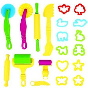 ROSENICE Kit de modelado de arcilla con 20 herramientas