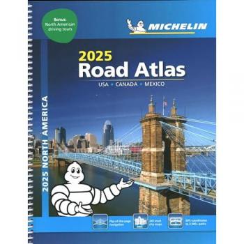 Michelin North America Road Atlas 2025