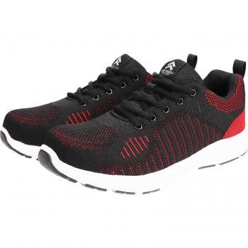 Maverick 25,5 cm Arbeitsschuh schwarz rot