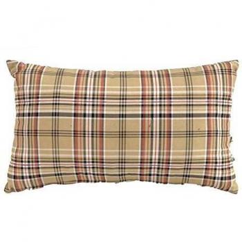 Coussin de salon Hartmann 50 cm par 30 cm, couleur jaune