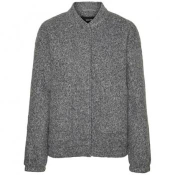 Giacca bomber da donna Vero Moda Amber Elite Medium Grey Melange