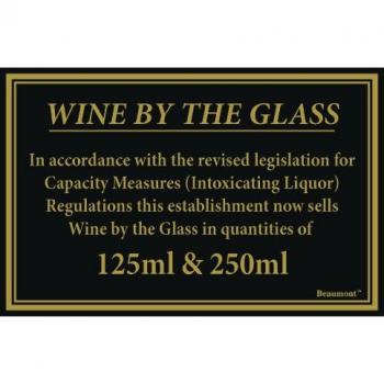 Beaumont Wine Regulation Label 250 ml