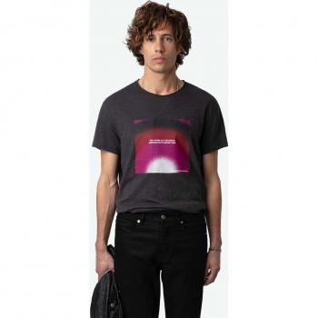Zadig & Voltaire Toby Flamme Photographic Print Tee