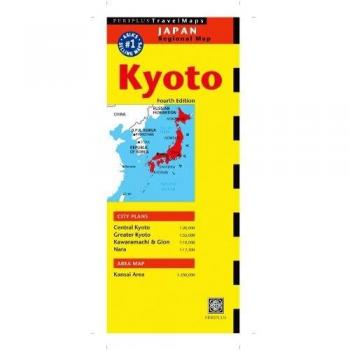 Kyoto Travel Map (Periplus Travel Maps)