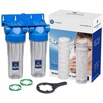 ClearStream Dual 10 Inline Filter Housing – Water Scale Mitigator