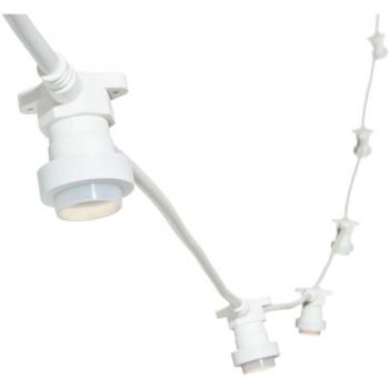 Portalámpara E27 5m, 16 luces para exteriores