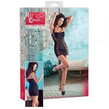 Red Corner S Schwarz Fashionkleid