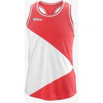 Wilson TENNISSCHIRT TEAM II TANK G Fiery Cor Mädchen M