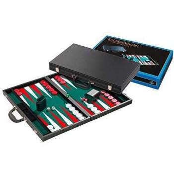 Philos 1715 Elite Black Backgammon Game