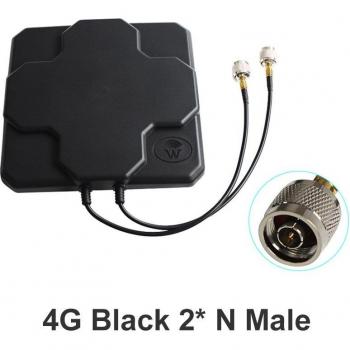 Conector Antena 4G LTE 18 dBi (SMA M/H) – Panel Externo, 698–2690 MHz