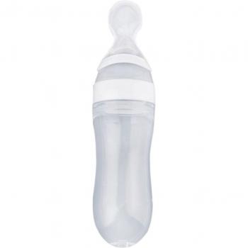 Cuillère Alimentaire Silicone pour Biberon – Riz & Céréales, 90 mL
