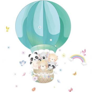 Kawaii Cartoon Muurstickers