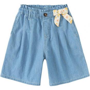 Lässige Sommerhose mit Bogen für Kinder