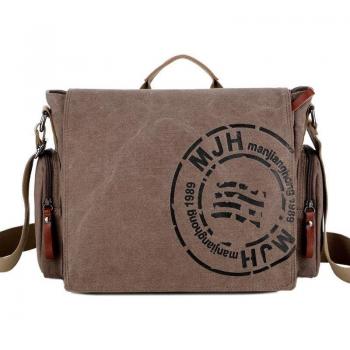 Scione Canvas Messenger Bag