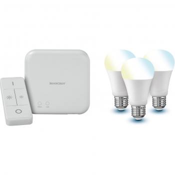 LIVARNO home Zigbee Smart Home Grundausstattung mit Gateway und 3 Glühbirnen