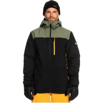 Quiksilver Morton Damen‑Snowboardjacke – grün, funktionell