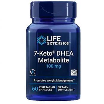 Gélules végétales 7-Keto DHEA Métabolite, 100 mg, 60 unités