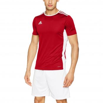 T-shirt adidas ENTRADA 18 JSY, Homme, Rouge Puissant/Blanc, 3XL