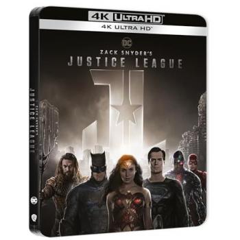 Justice League de Zack Snyder – Edition Limitée Steelbook 4K Ultra HD