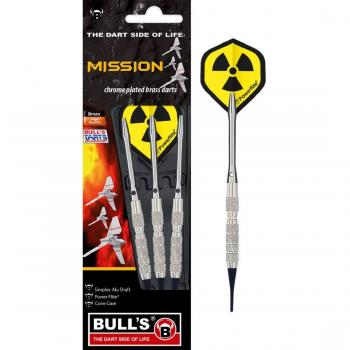 BULL'S Soft Dart Mission 18g, Silber