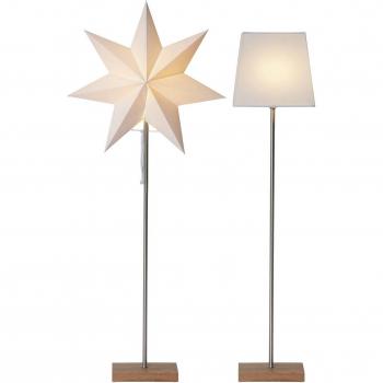 Combipack Standleuchte Moa 6er Set Weiß E14 von Star Trading