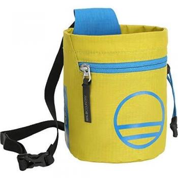 Wildcountry Flow Chalk Bag Citronelle / Detroit Blue One Size unisex