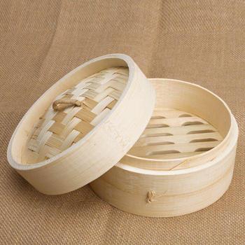 15cm Bamboo Cooking Steamer for Snacks