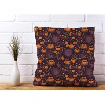 Witchy Cauldron Bubbler Cushion