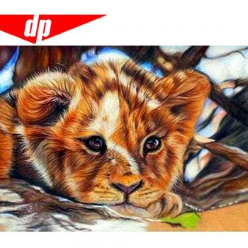 Diamant Perceuse Tigre 20X30CM DIY