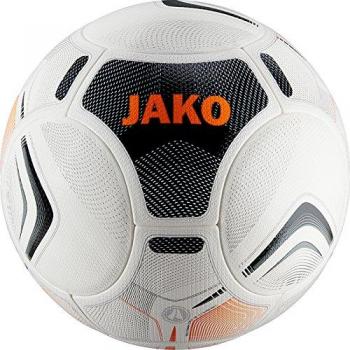 JAKO Galaxy 2.0 Herren Spielball, 5, weiß/schwarz/orange