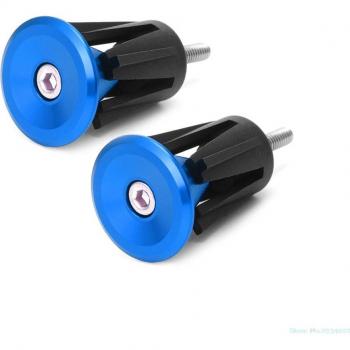 MTB und Rennrad Aluminium Lenkergriffe mit Endkappen