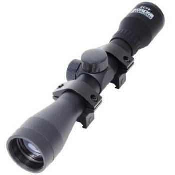 Arma de Aire Suiza Swiss Arms con Visión 4X32, Lente de 20 mm y Montura de Precisión