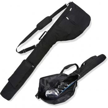 Compact Golf Training Club Holder