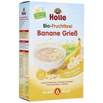 Holle Bio-Vollkornbananenbrei – Griess