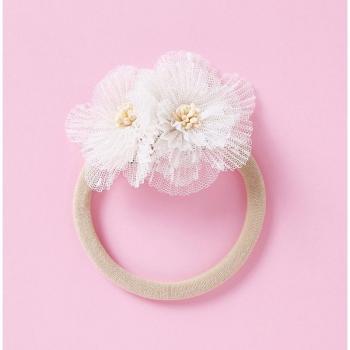 Bandeau en mousseline unie pour filles