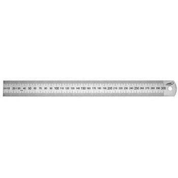 Helios Preisser Biegsamer Stahlmaßstab 300 x 15 x 0,5 mm