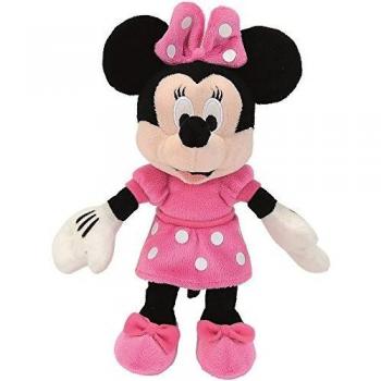 Disney Minnie Mouse Plush Figure with Bow Tique Outfit, 20 cm