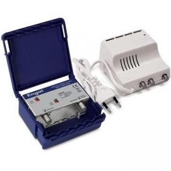 Amplificateur LTE Engel 1 Gain (30 dB entrée) UHF/VHF, alimenté par AL6120, filtre numérique inclus